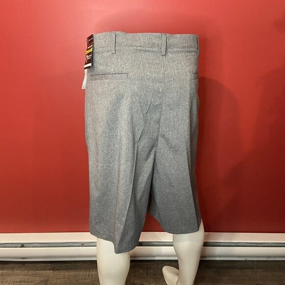 PGA Tour Men's Heather Grey MotionFlux Stretch Golf Shorts - Size 50 - NWT - Picture 4 of 6